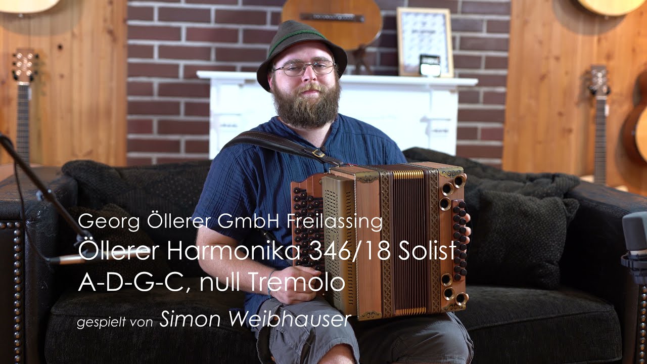 &Ouml;llerer Harmonika 346/18 Solist Modell gespielt und vorgef&uuml;hrt von Simon Weibhauser