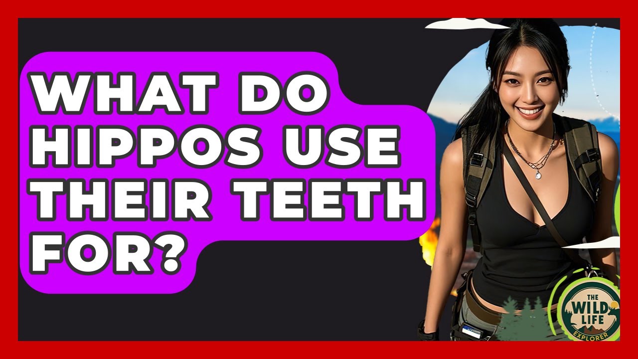 What Do Hippos Use Their Teeth For? - The Wild Life Explorer