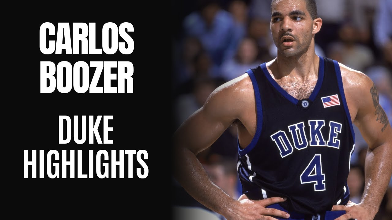 Carlos Boozer Official Duke Blue Devils Highlights