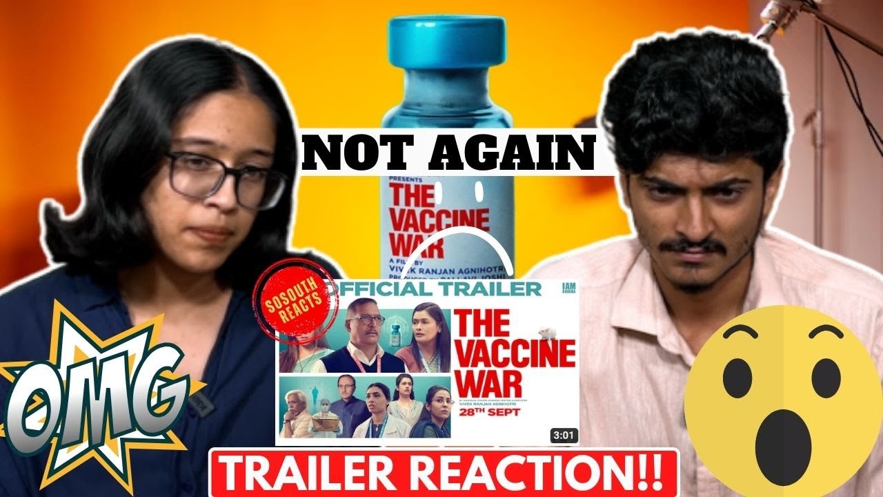 The Vaccine War | Official Hindi Trailer Reaction | Vivek Agnihotri Why?? | Nana Patekar How??