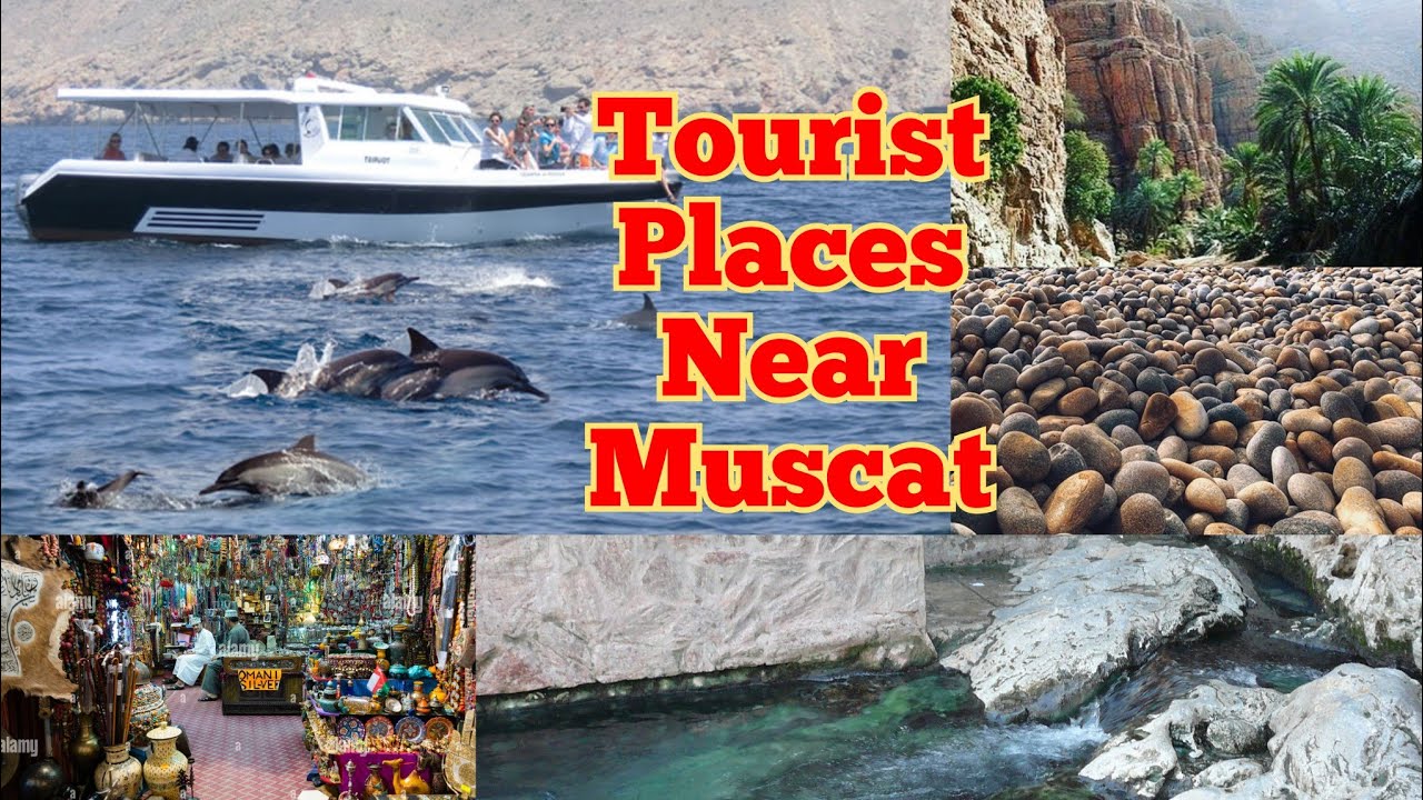 Tourist Attraction near Muscat|Dolphin view|Wadi Shaba|Pebbles beach|Mutrah Souq|Nakhal Hot spring