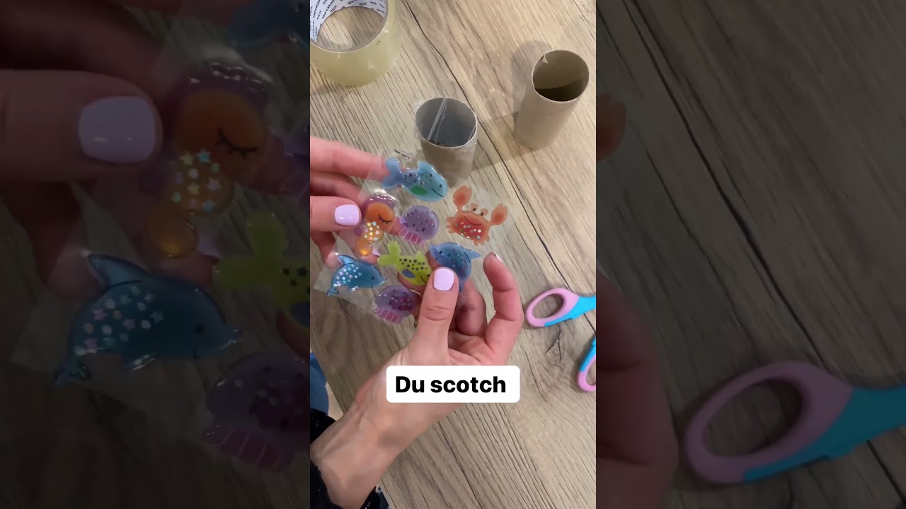 🐬✨ACTIVIT&Eacute; : UN PROJECTEUR &Agrave; MOINS DE 1&euro; ! (DIY) ✨🦀 #diy #activit&eacute;s #jeu #b&eacute;b&eacute;