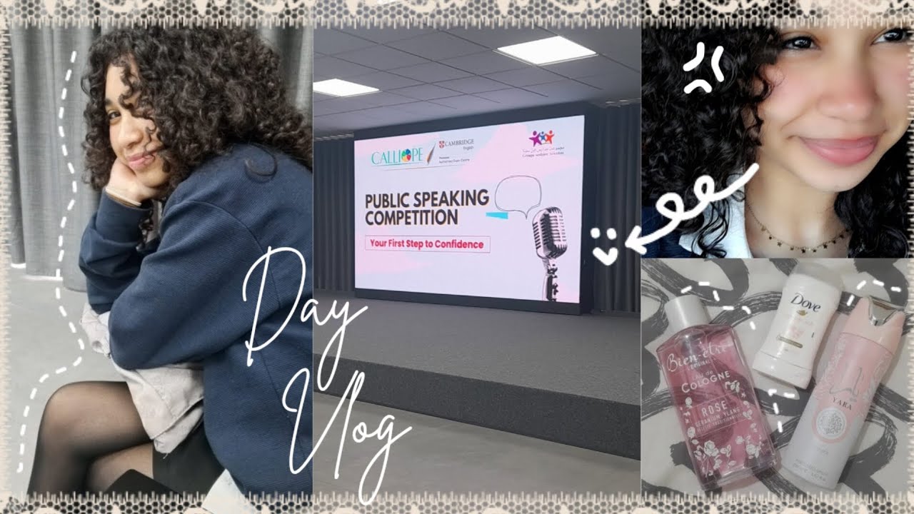 Spend a day with me🐰💤 | middle school diaries, public speaking competition, friends, trophies etc...