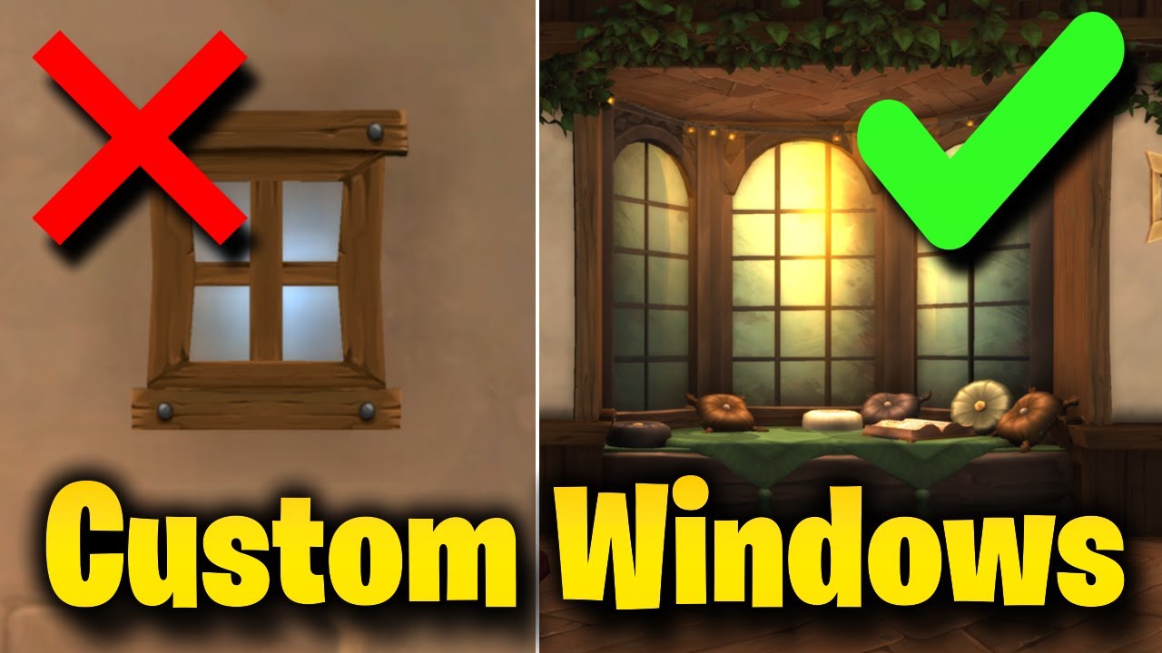 WoW Housing Tutorial | Custom Windows