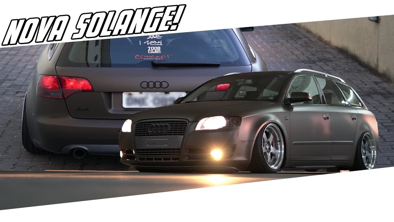 A NOVA COR DA AUDI A4 "SOLANGE" PARECE AQUELES CARROS GRINGOS! Canal 7008Films