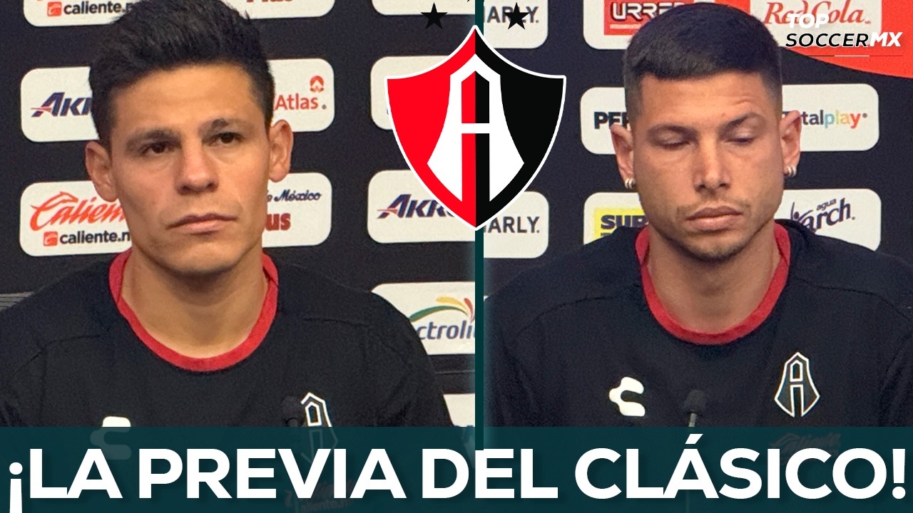 🔥 PONCHO GONZÁLEZ Y MANUEL CAPASSO en CONFERENCIA | ATLAS PREVIO CLÁSICO TAPATÍO vs CHIVAS
