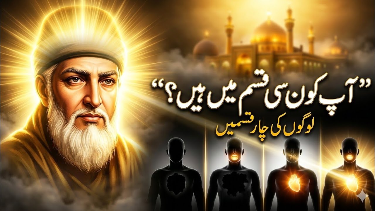Logon Ki 4 Qismein |Ap Ki Konsi Qisam Ha? |Ghous Pak Ki Taleemat 