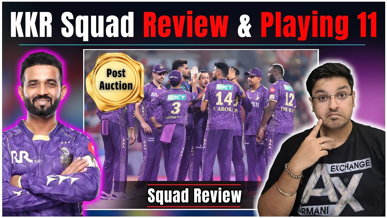 KKR Squad Review & Best PLAYING 11 for IPL 2026 | New Strategy for KKR in IPL 2026