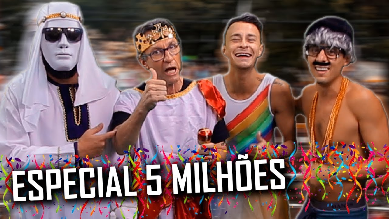 UNIDOS DO CRAQUE NETO - ESPECIAL 5 MILHÕES DE INSCRITOS