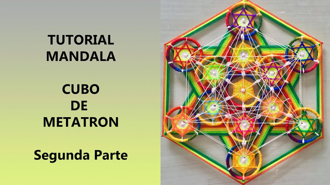 Mandala   Cubo de Metatrón  -  Segunda Parte