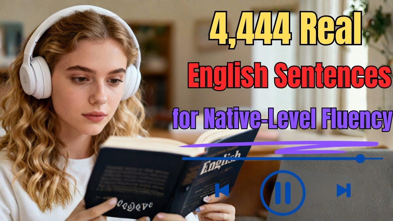 4,444 Powerful English Sentences to Speak Like a Native
