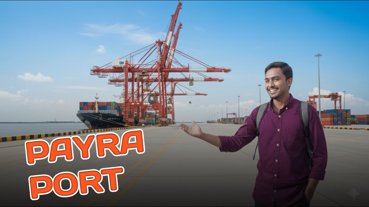 পায়রা বন্দরের আদ্যোপান্ত🤩এভাবে কখনো পায়রা বন্দরের ভিতরের দৃশ্য দেখেছেন? #travelvlog  Payra Port...