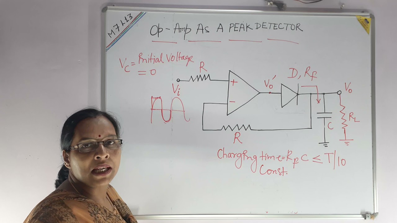 Op - Amp As Peak Detector