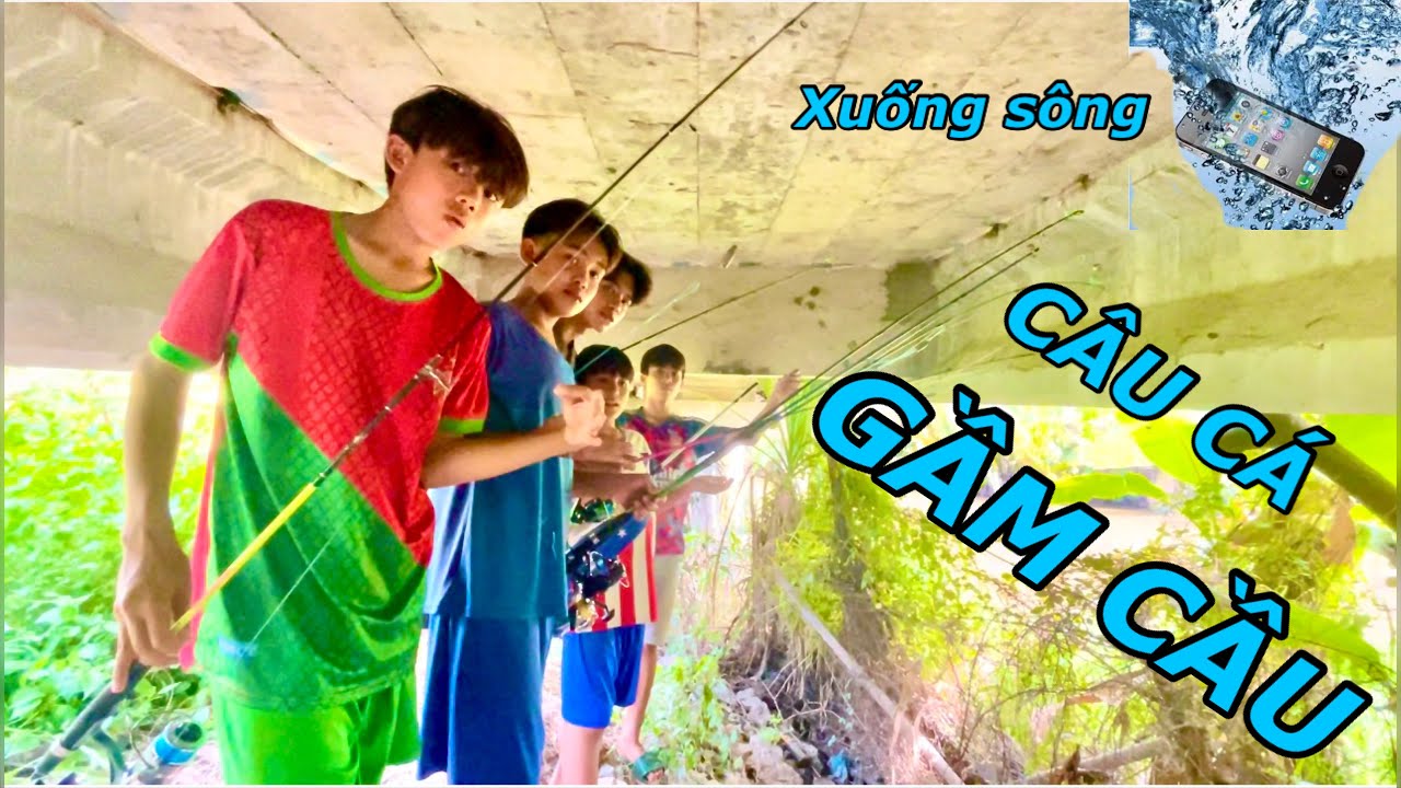 Câu Cá Dưới Gầm Cầu Bằng Cần Câu Máy Và Cần Câu Thục Dính Được Cá Khủng