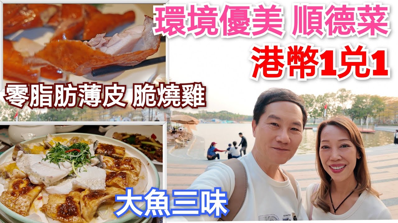 深圳美食 人仔當港紙用 16元雙皮奶正過順德 靚景+煙火表演 風味鹽焗花螺 鮑汁豆腐 去骨魚腩 巡味順德菜 歡樂海岸購物中心 南山美食 福田美食 深圳灣美食 深圳海鮮 深圳粵菜 深圳好去處 深圳一日遊