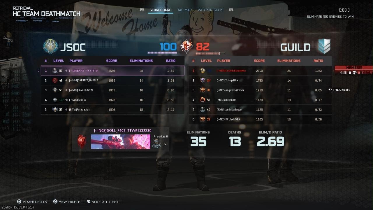 35-13 🎧👸🏻 N0S vs N0S