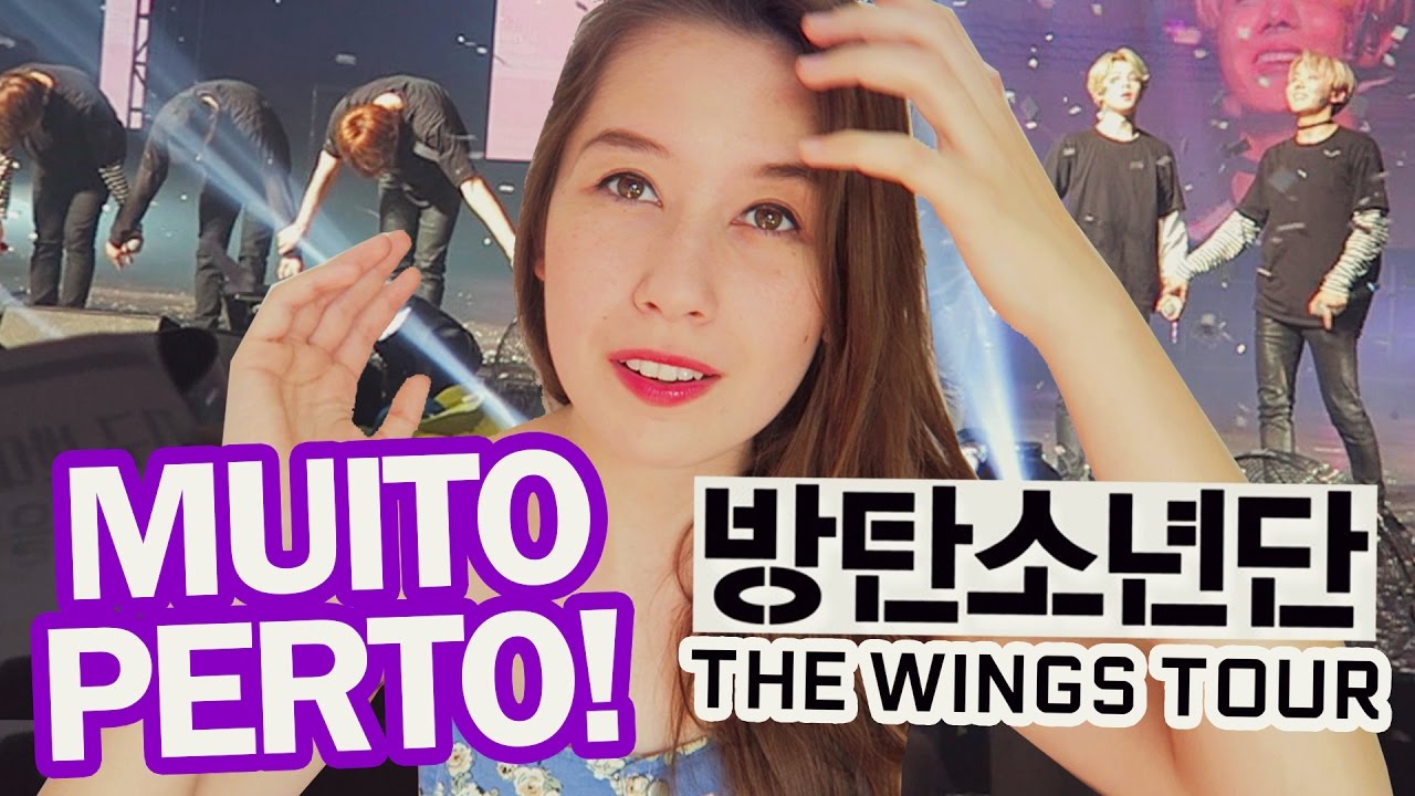 O QUE VIVI NO SHOW DO BTS