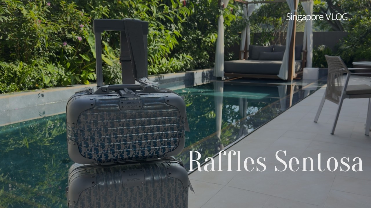 $70,000 Travel｜1억 여행 브이로그｜싱가포르 래플스 센토사｜Raffles Sentosa Singapore ｜①