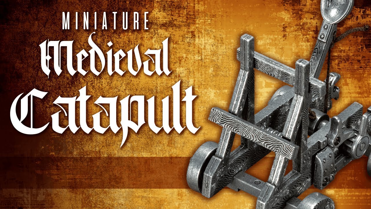 FD426 Miniature Medieval Catapult from Medieval Collectibles