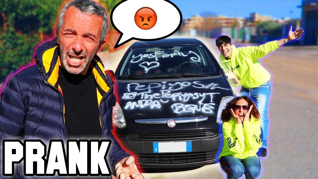 HO VERNICIATO CON LA BOMBOLETTA LA MACCHINA DEI MIEI GENITORI! *PAPA' ARRABBIATO*