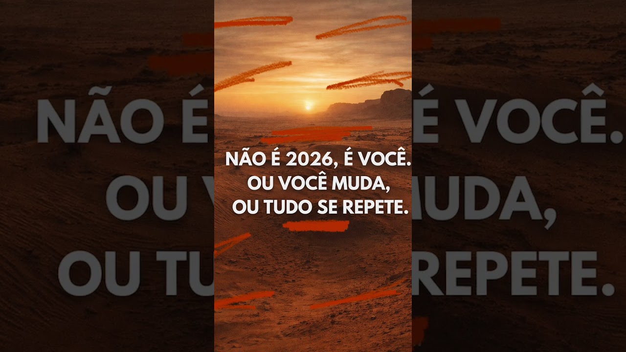 A mudança está em você 