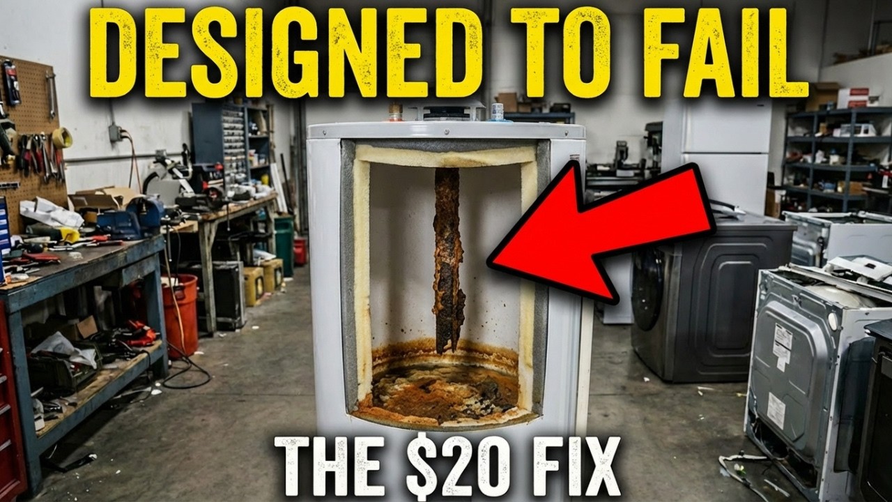 Why Your Water Heater Will Die In 8 Years (The Anode Rod Scam)