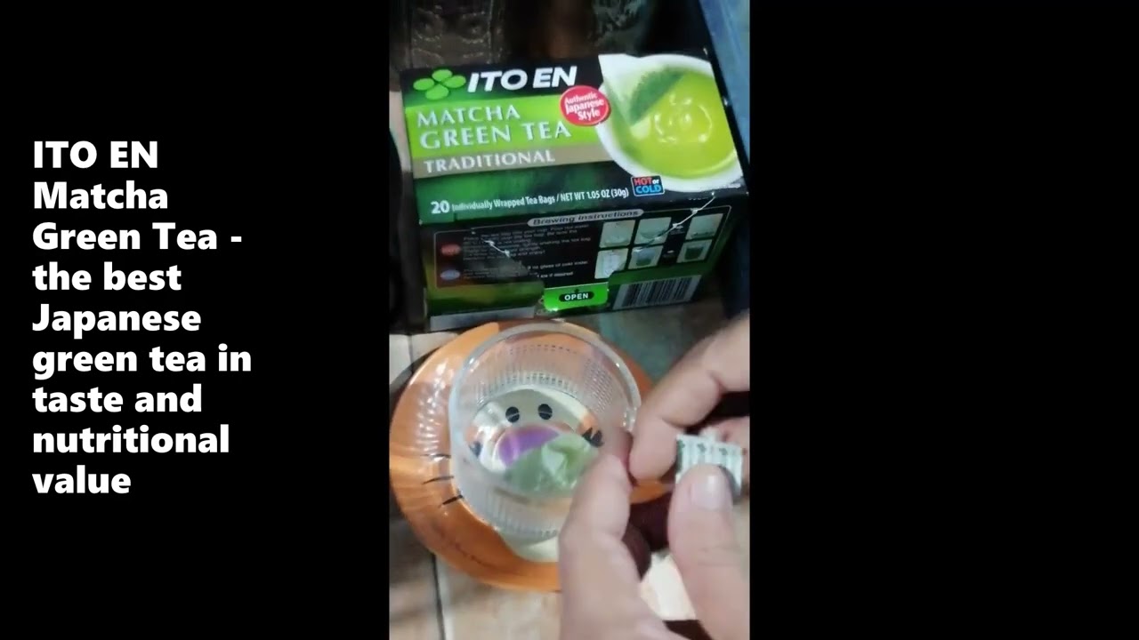 ITO EN matcha green tea