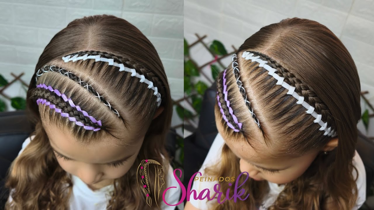 Peinado para niña | Peinado estilo Diadema