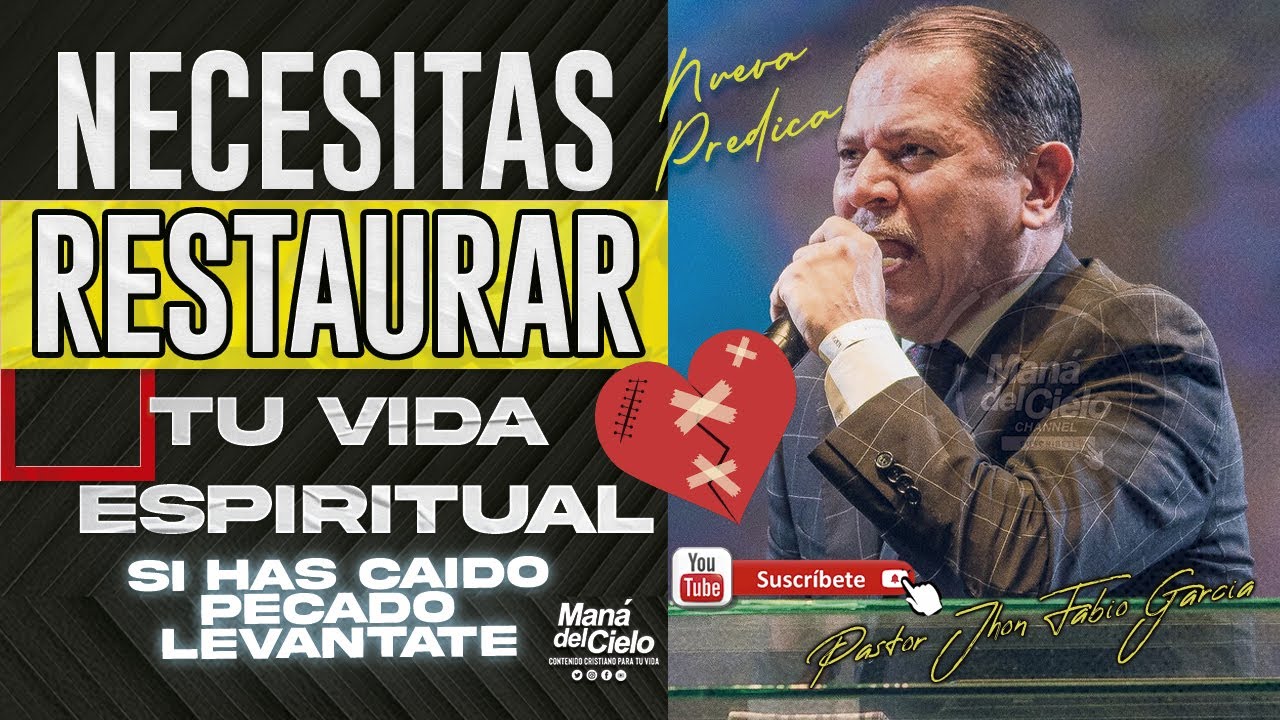 NUEVA PREDICA🟡PREDICA😭Para RESTAURAR LA VIDA ESPIRITUAL/ INGLES ESPAÑOL🙌Pastor Jhon Fabio Garcia