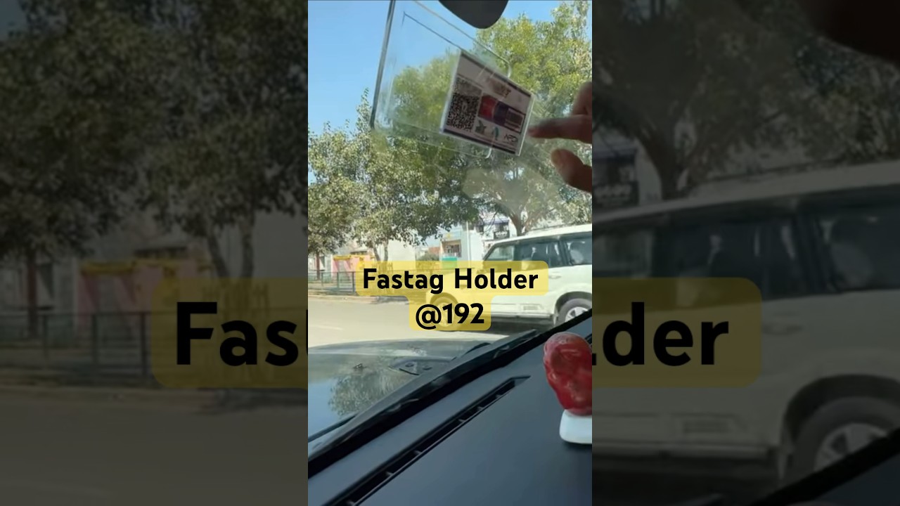 Fastag Holder Rs 200 Only 