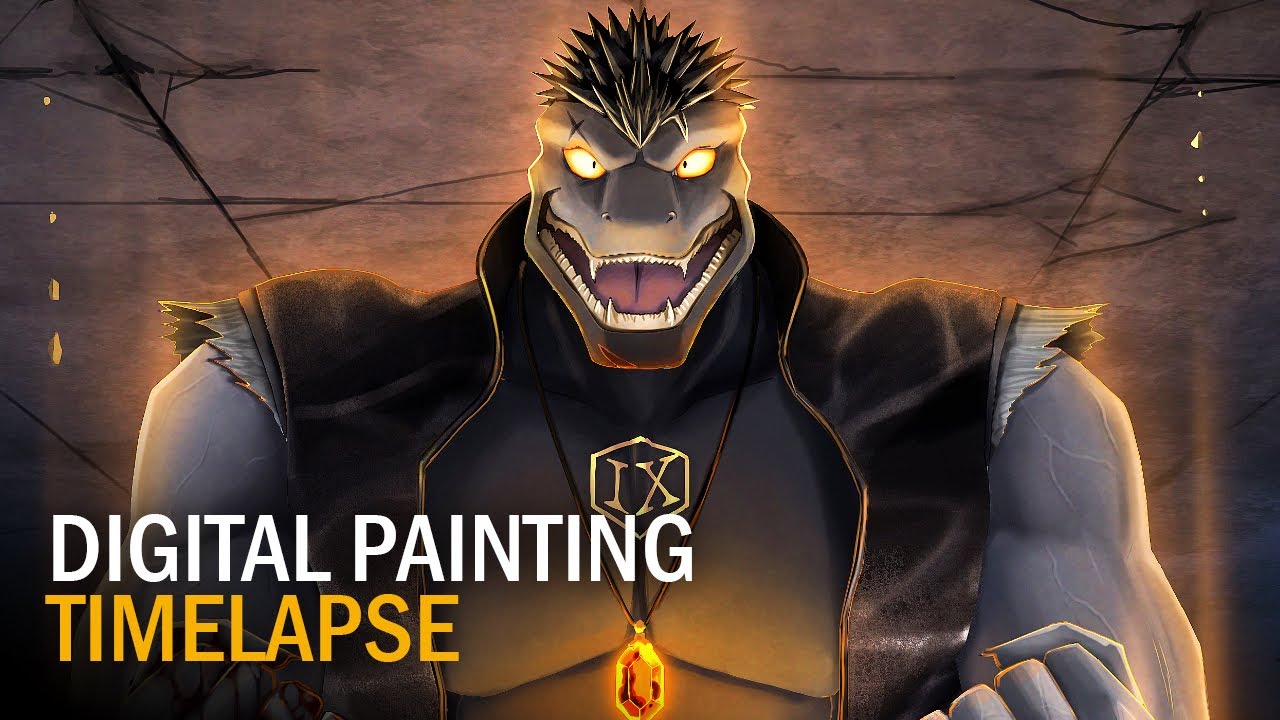 Spirit Charge | Digital Painting Timelapse