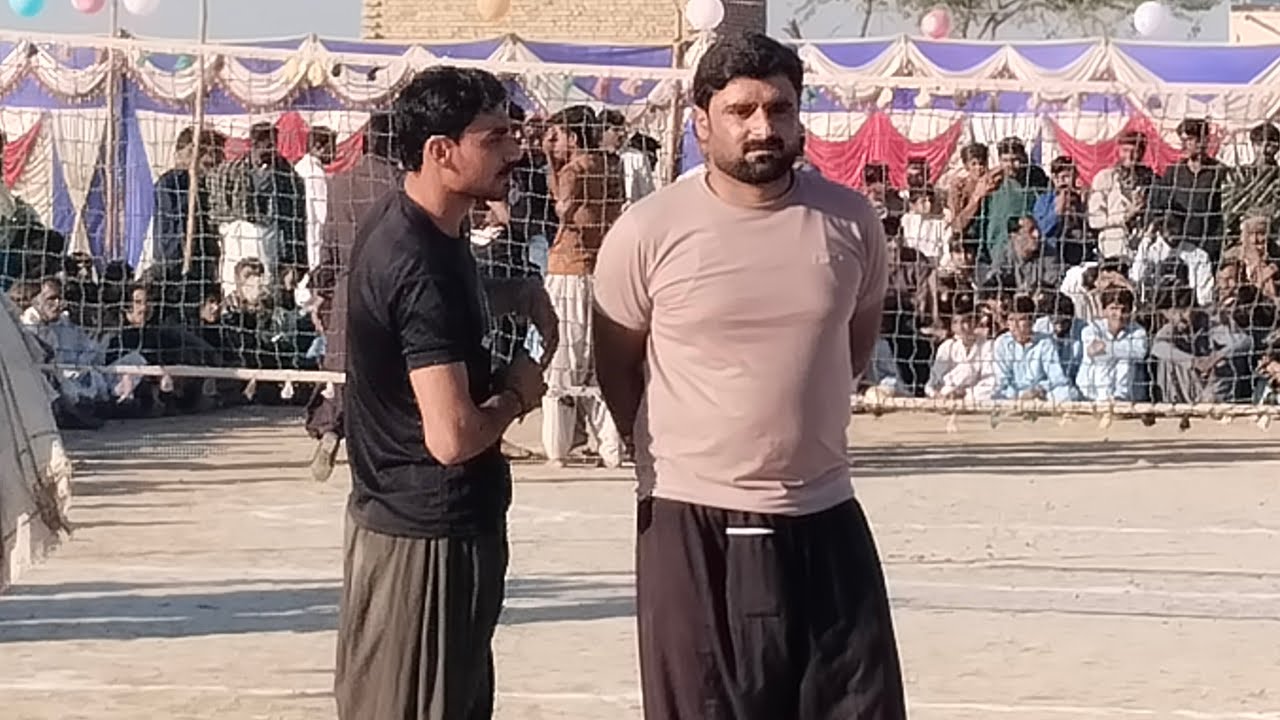 All Pakistan Volleyball Match Tariq Jalbani Club Vs Jlalpur Club