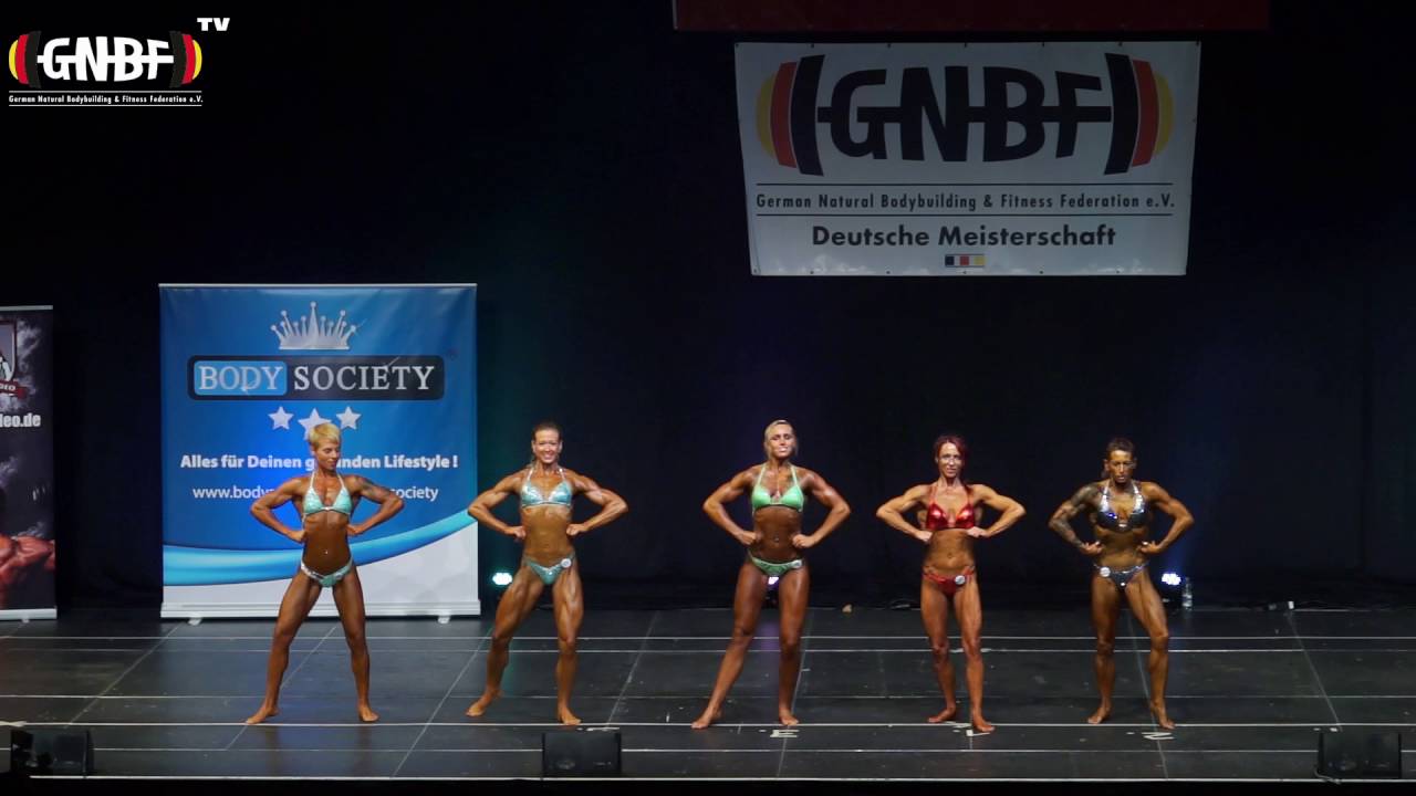 FRAUEN BODYBUILDING (Vorwahl & Finale, GNBF DM 2016)