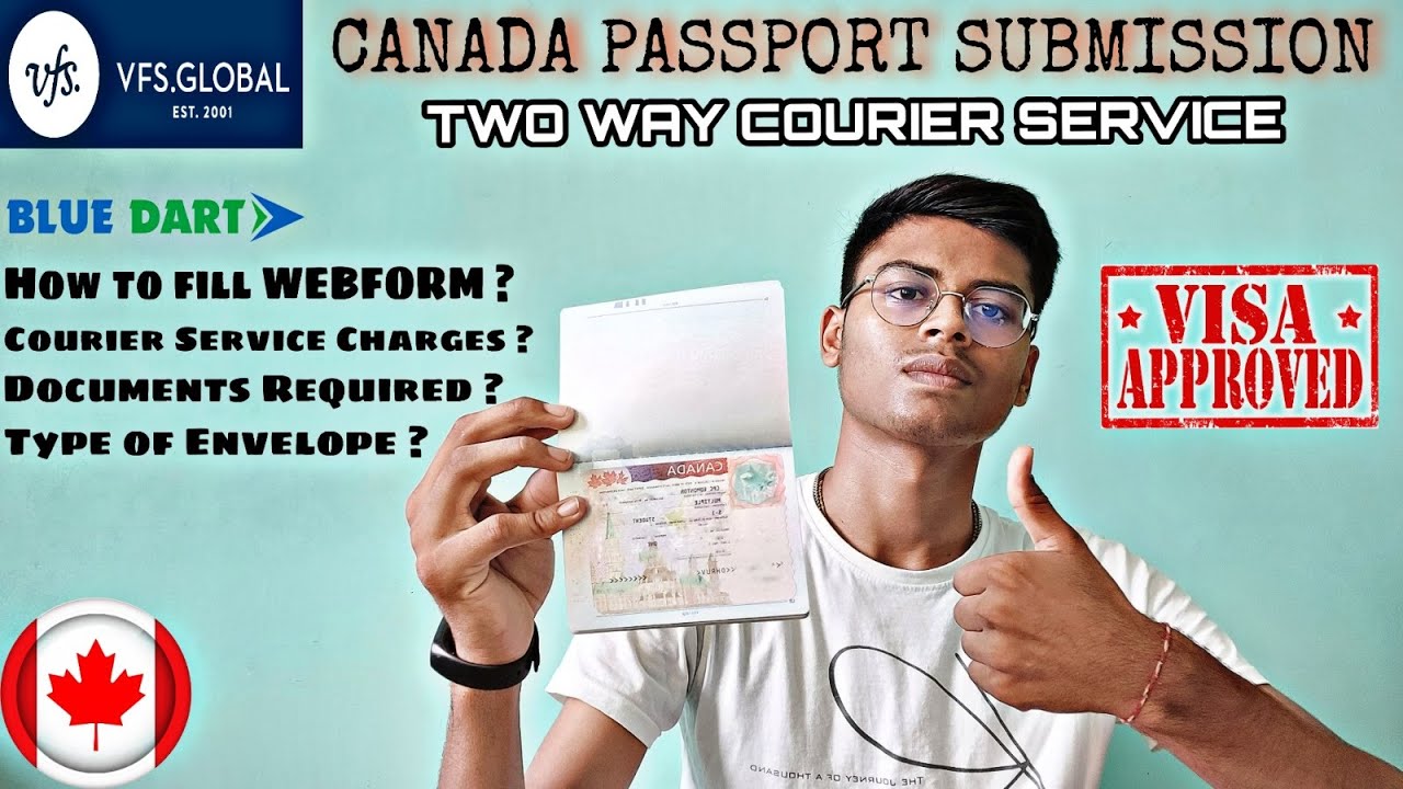 HOW TO SEND PASSPORT FOR CANADA VISA STAMPING IN 2022 | PASSPORT STAMPING FOR CANADA STUDENT VISA