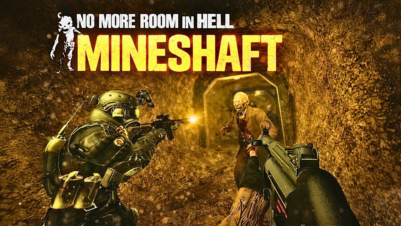 MINESHAFT — FULL CO-OP GAMEPLAY | NO MORE ROOM IN HELL (Half Life 2 MAP)