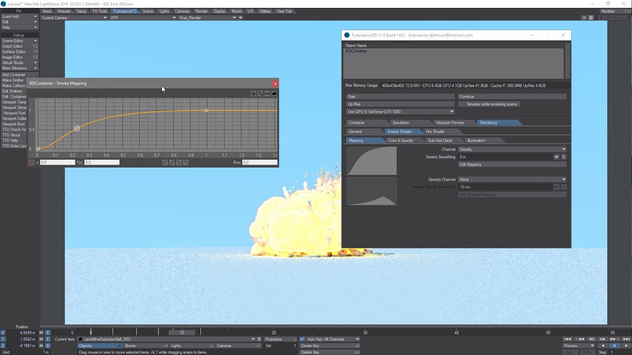LightWave 2018.0.1 and New TurbulenceFD Build: 1433
