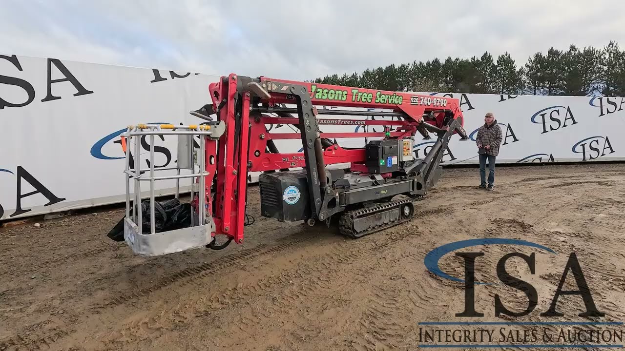 29453 - 2015 Platform Basket PB22.10 Tracked Spider Lift Will Be Sold At Auction!