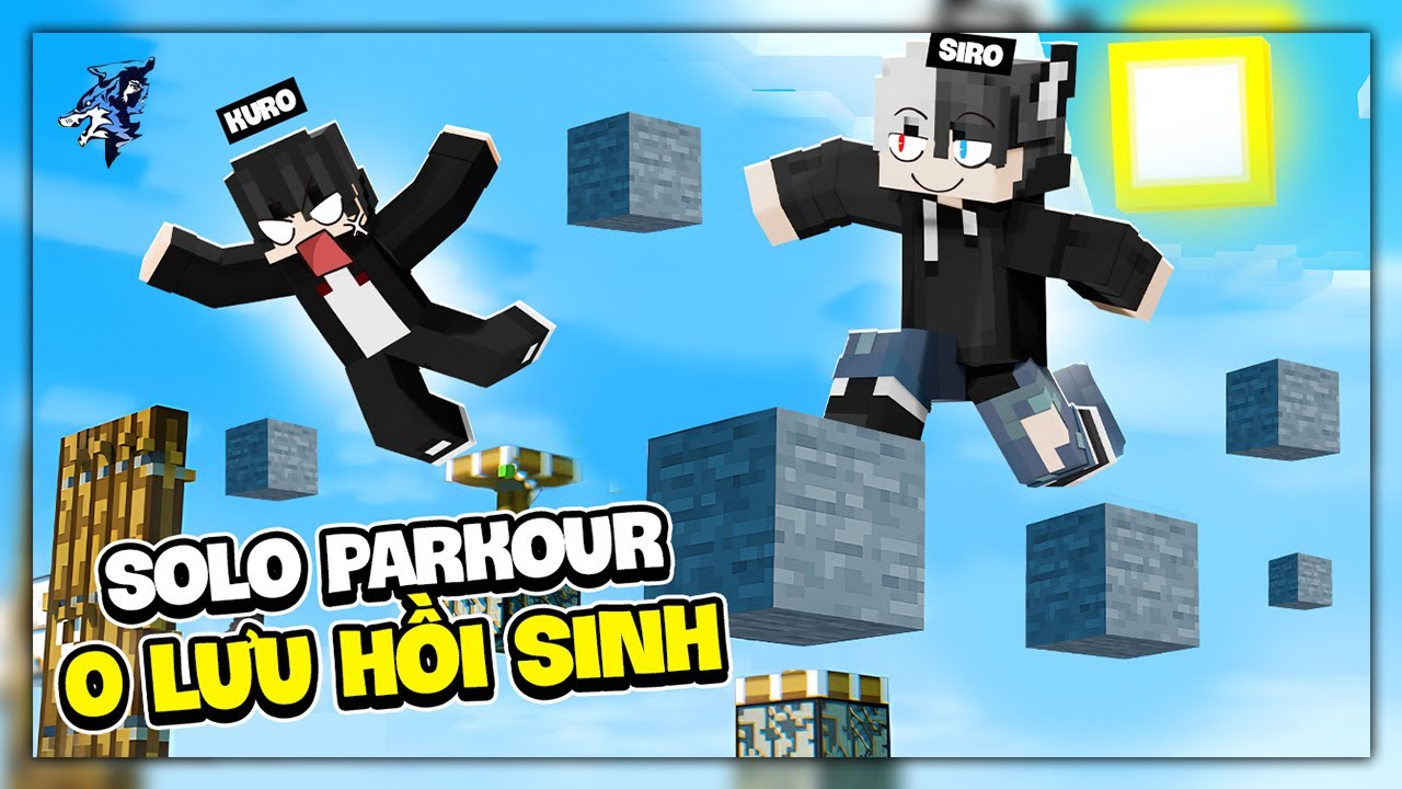 Siro Solo Parkour Minecraft Với Kuro !!! Ai Thua Phải Donate, Ozin Bật Kh&oacute;c Kh&ocirc;ng Qua Được Level 1