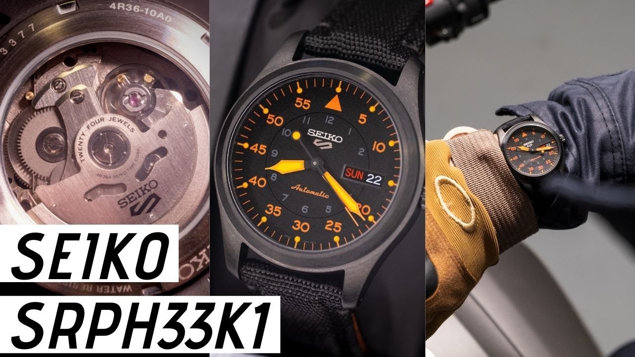 Обзор часов Seiko 5 Sports SRPH33K1