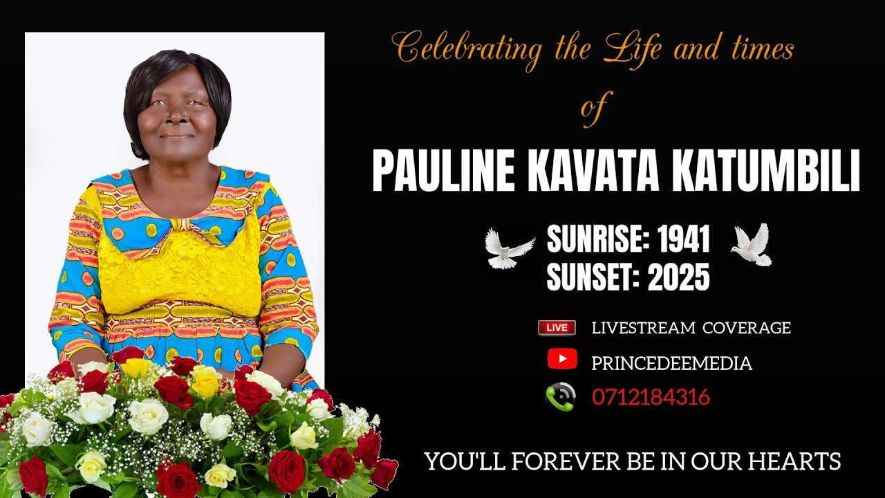 CELEBRATING THE LIFE OF THE LATE PAULINE KAVATA KATUMBILI (1941 - 2025)