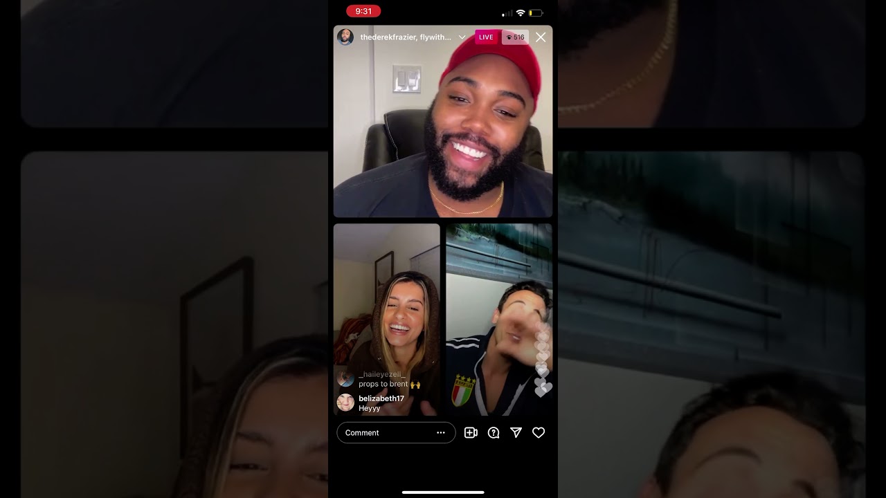 BB23 Houseguests Derek F, Alyssa Lopez & Brent Champagne Go On IG Live Together! CBS