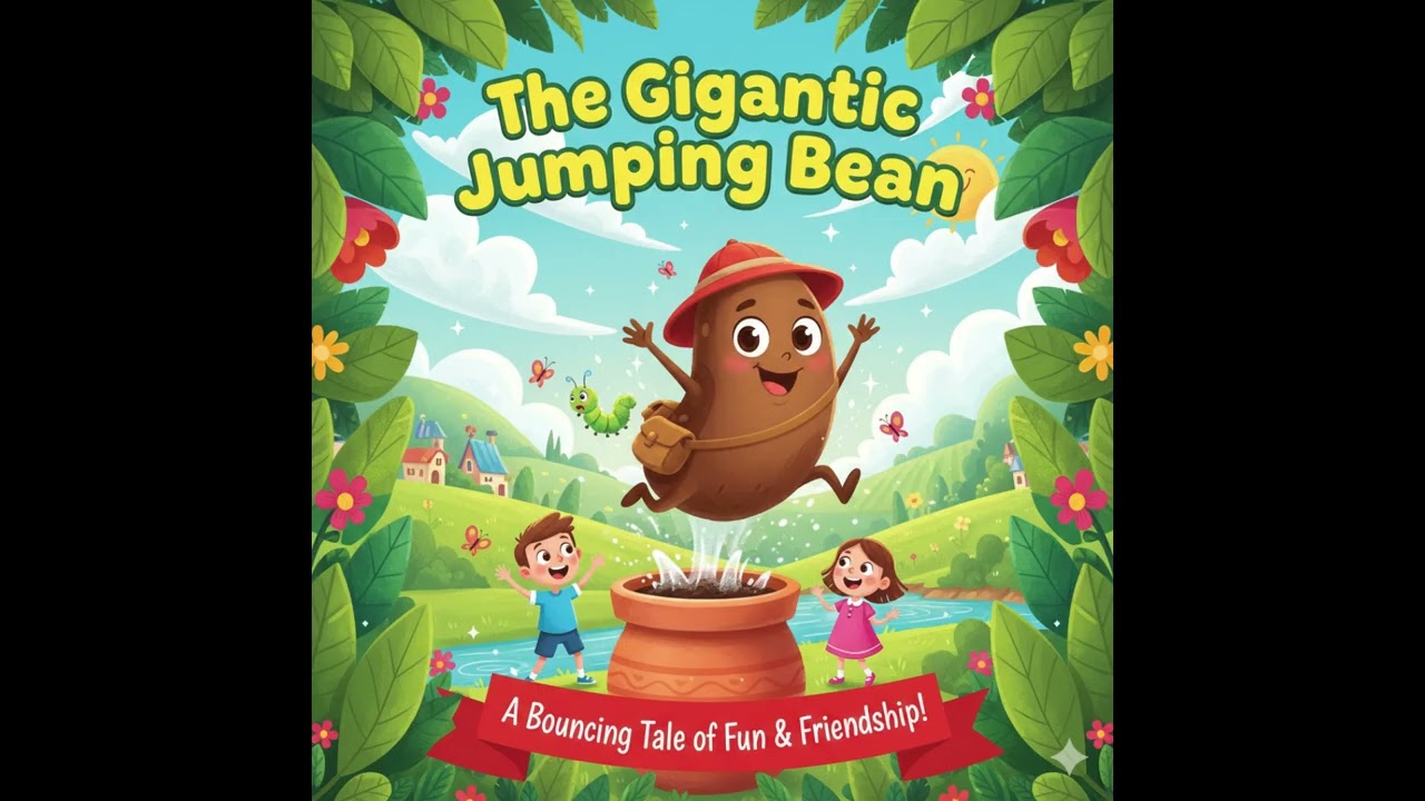 The Gigantic Jumping Bean: An Animated Adventure | Rolling Kitten TV