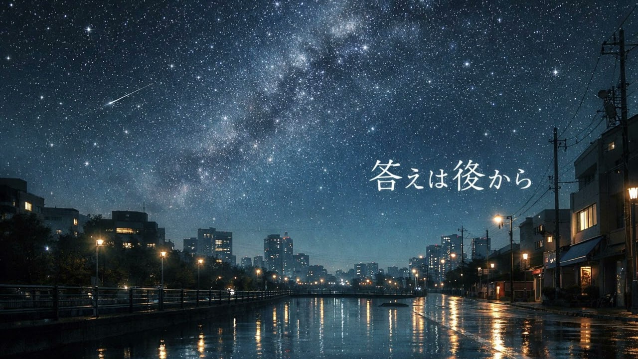 答えは後から