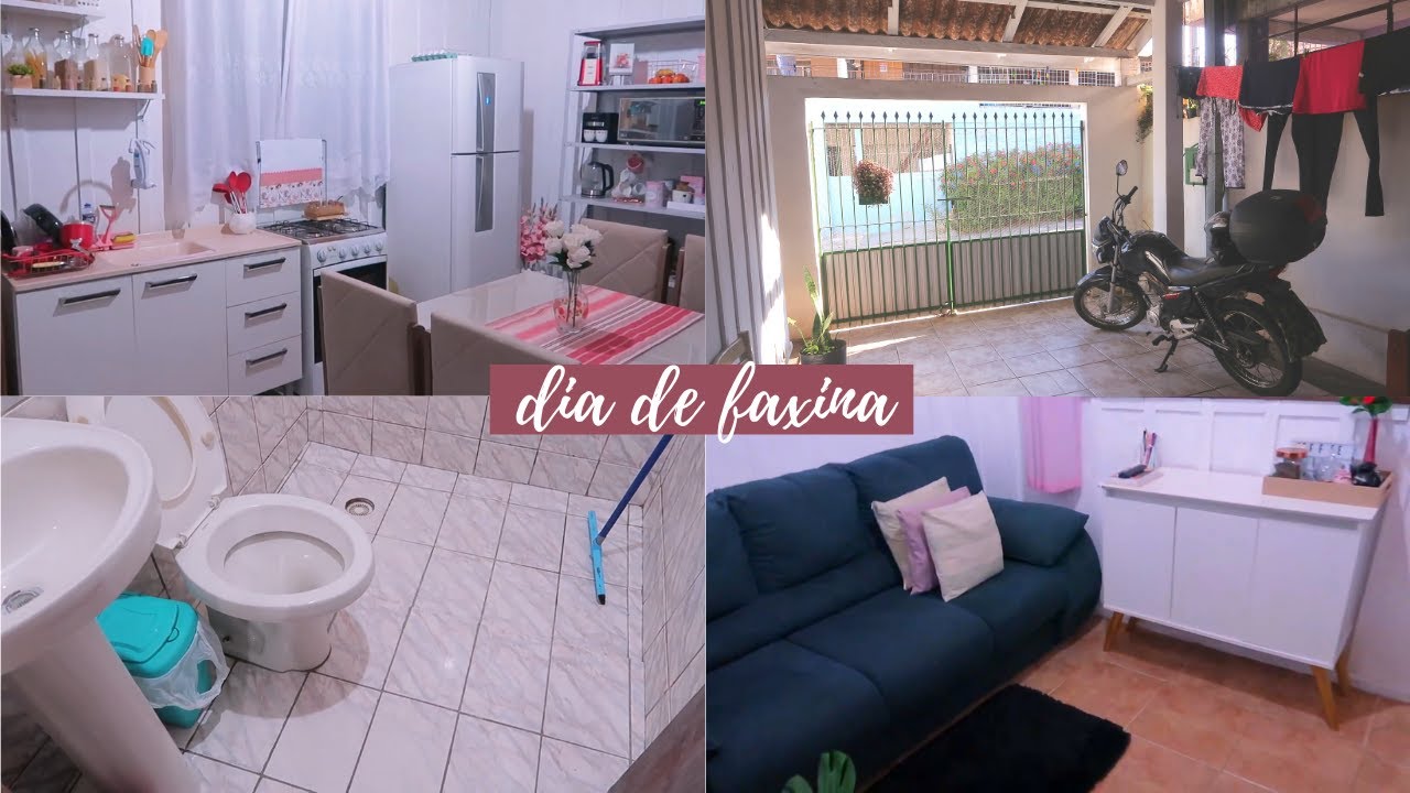DIA DE FAXINA COMPLETA 🧹 TUDO LIMPO E ORGANIZADO / LAVEI AS ROUPAS / GERAL NA GARAGEM 💕