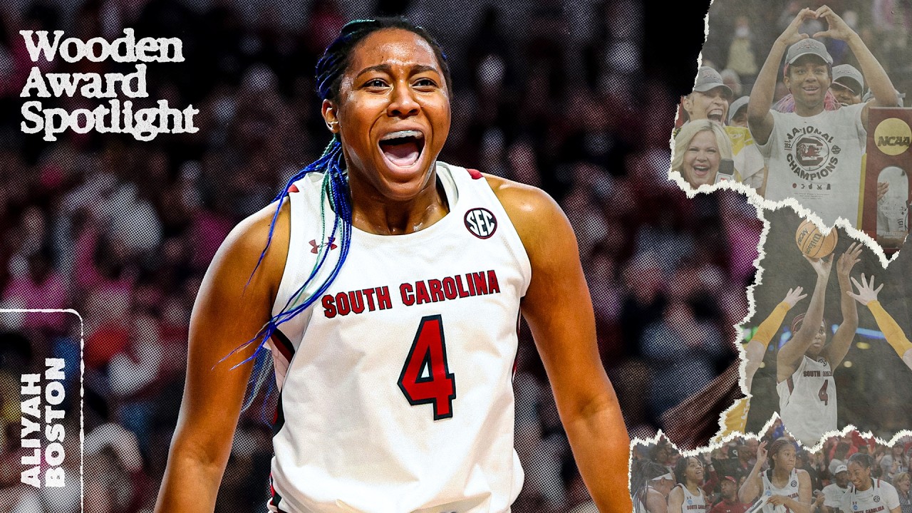 Aliyah Boston's Complete Dominance: she made it look as easy as ABCD | Wooden Award Spotlight