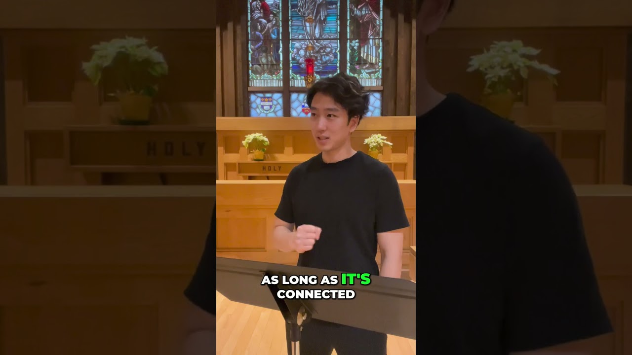 Singing Connection: Avoiding Tension for Perfect Pitch! #shorts