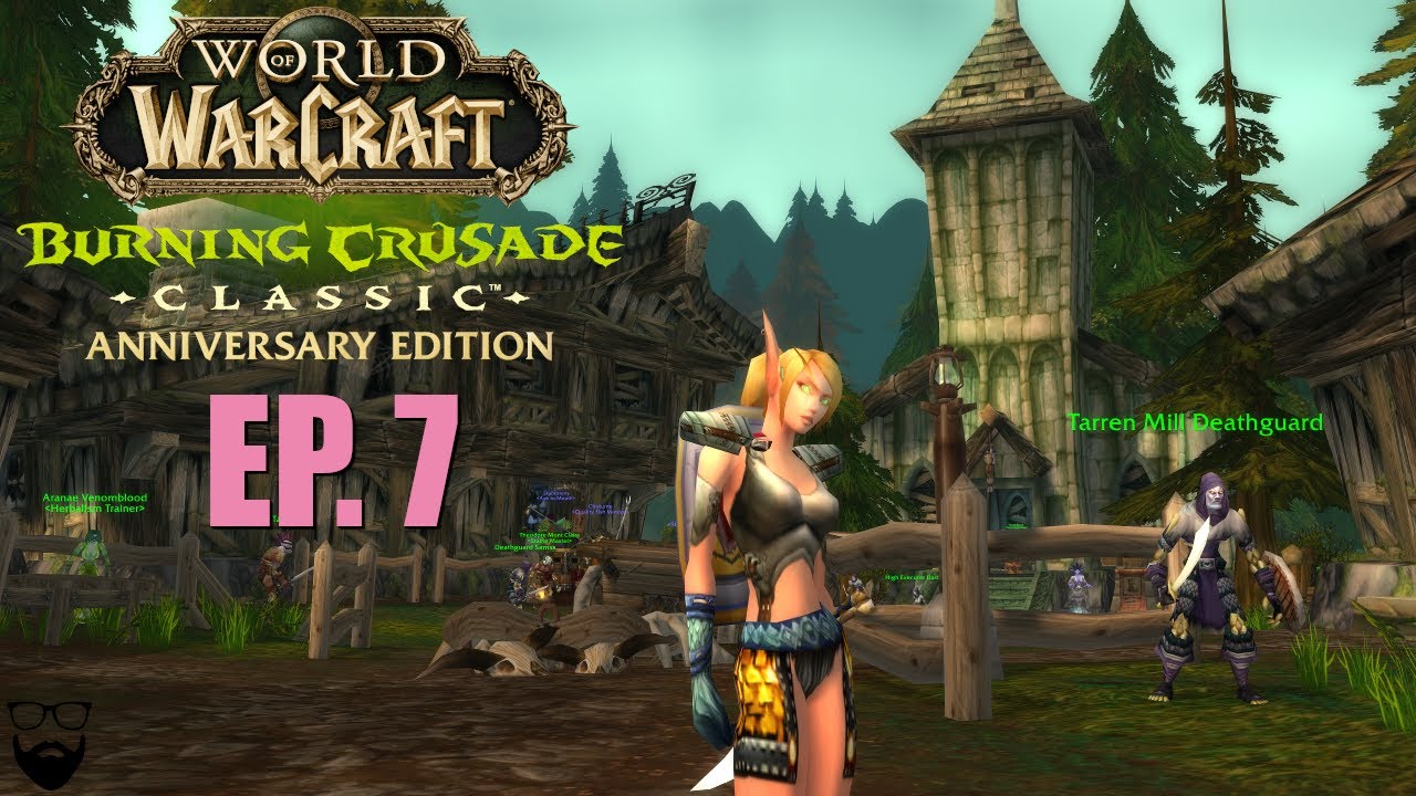 World of Warcraft The Burning Crusade Classic - Paladin - Part 7 - Dreamcythe US - Chill Leveling