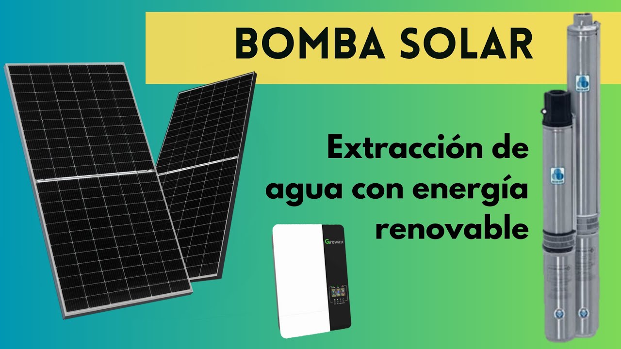 Bomba solar sumergible - Marca FILCOR Oficial