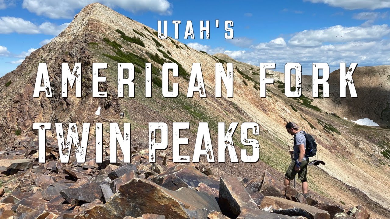 AMERICAN FORK TWIN PEAKS - GREAT SCRAMBLE ROUTE IN UTAH’S WASATCH MOUNTAIN RANGE, SALT LAKE CITY