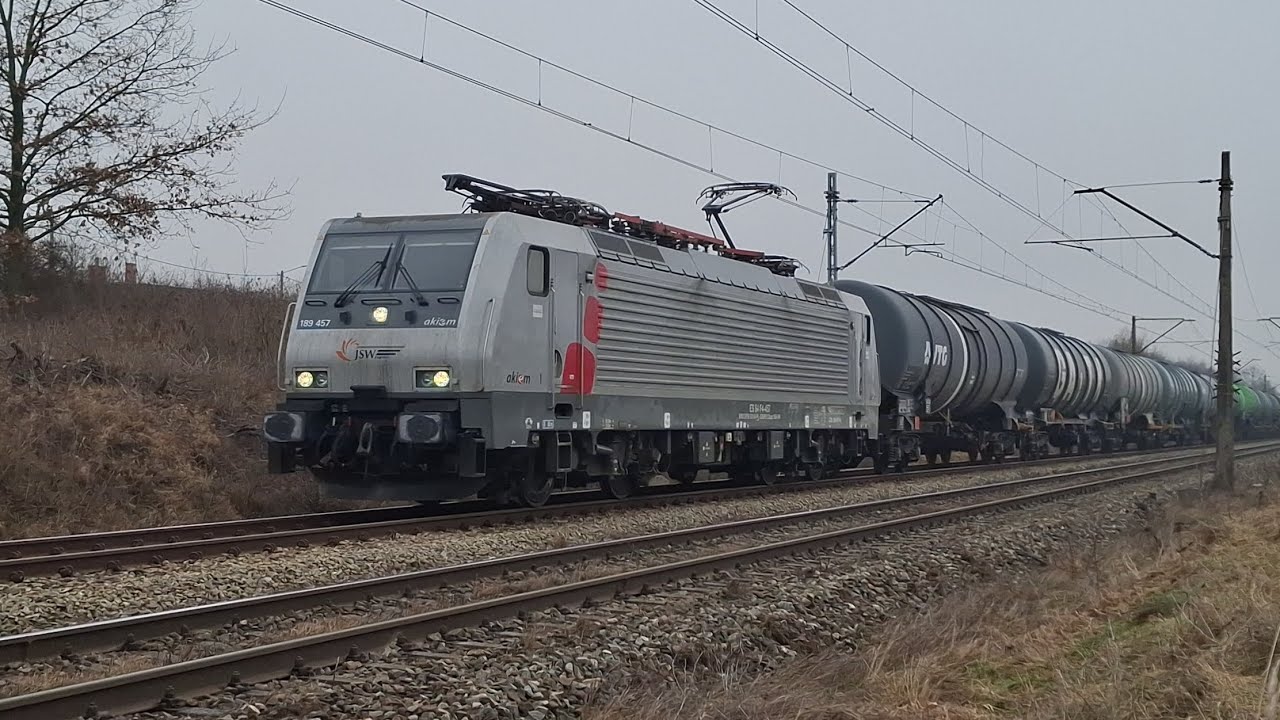 Przelot Eurosprintera z Beczkami przez Janków Przygodzki! 
